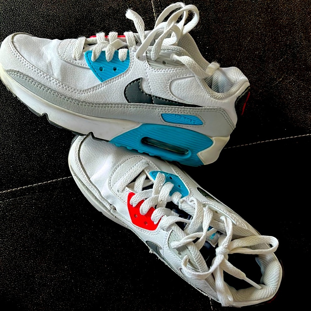 Red and Blue Nike Air Max 3.5Y
